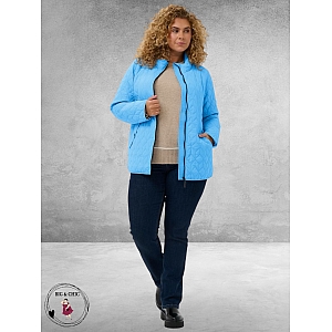 Kaffe Curve Jas Leina Step Azure Blue